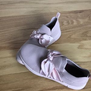 Pink Tie Sneakers